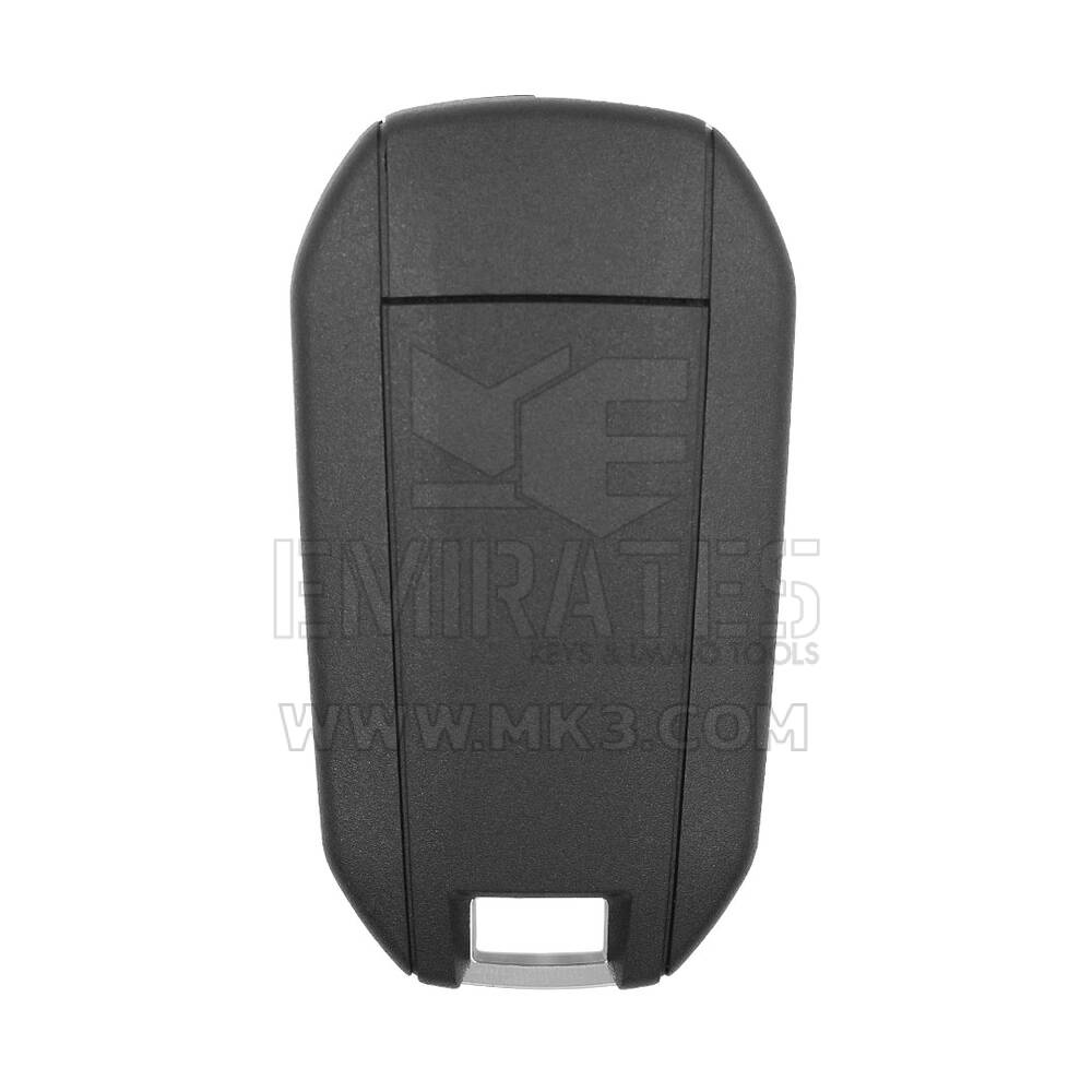Carcasa de llave remota abatible de 2 botones para Peugeot Citroen hoja HU83 | MK3