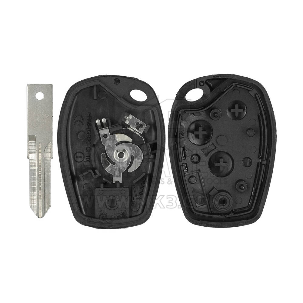 New Aftermarket Renault / REN Dacia Logan Remote Key Shell 3 Buttons VAC102 Blade High Quality Best Price | Emirates Keys