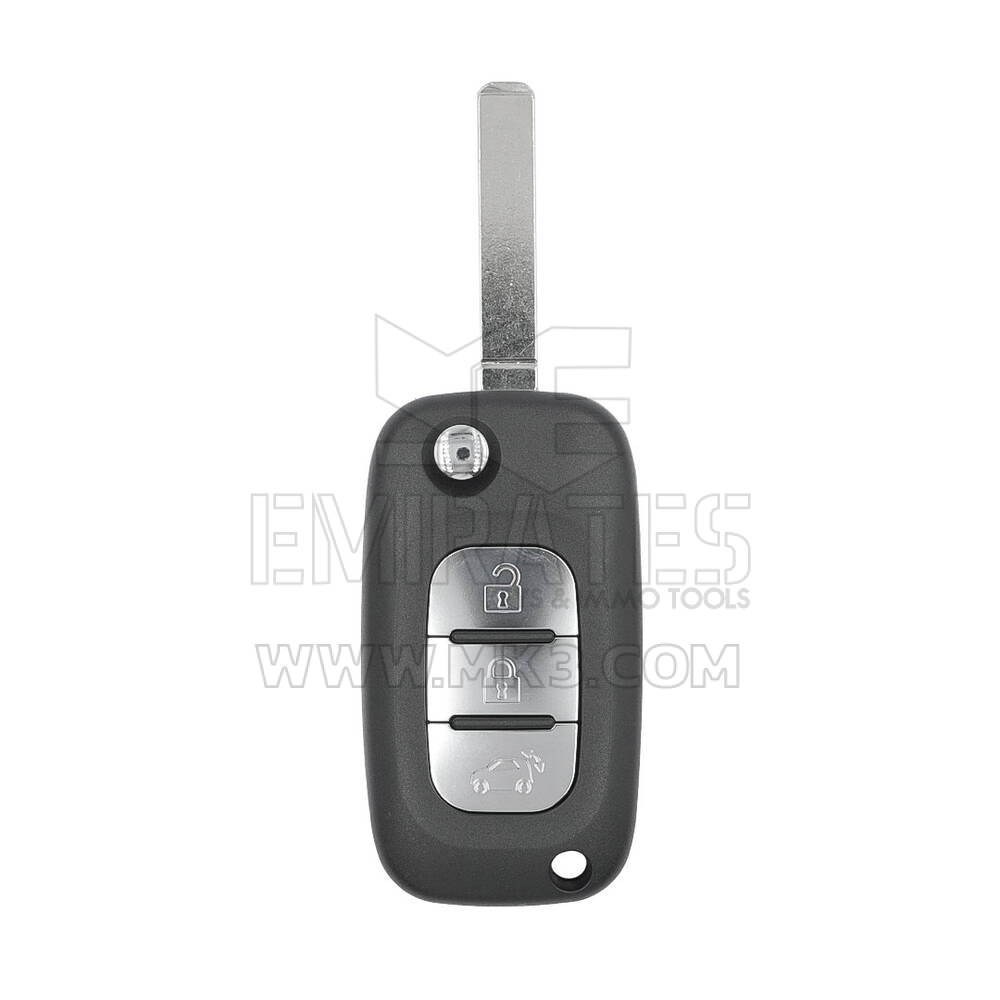 Novo Aftermarket Smart 2016 Flip Remote Key Shell 3 Botões Alta Qualidade Melhor Preço | Chaves dos Emirados