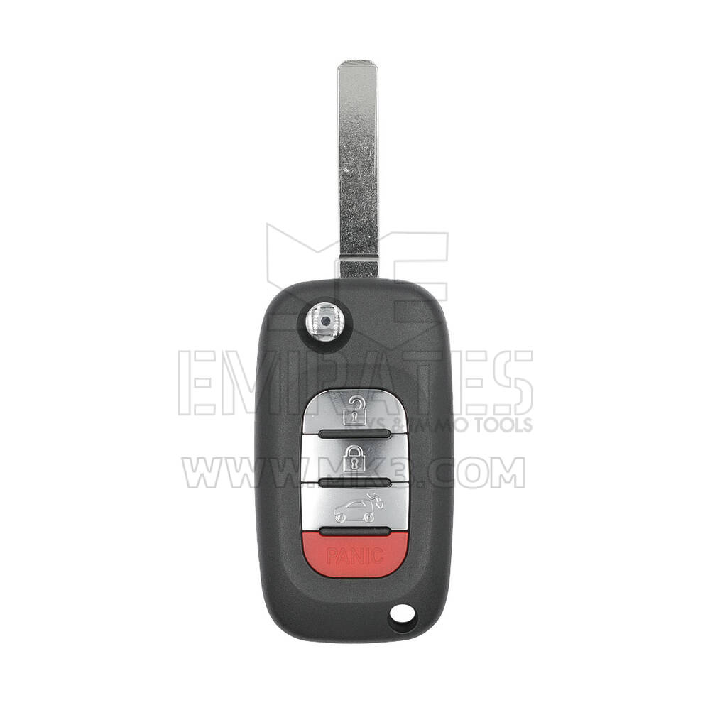 Nuevo mercado de accesorios Smart 2016 Flip Remote Key Shell 3+1 botones de alta calidad al mejor precio | Cayos de los Emiratos