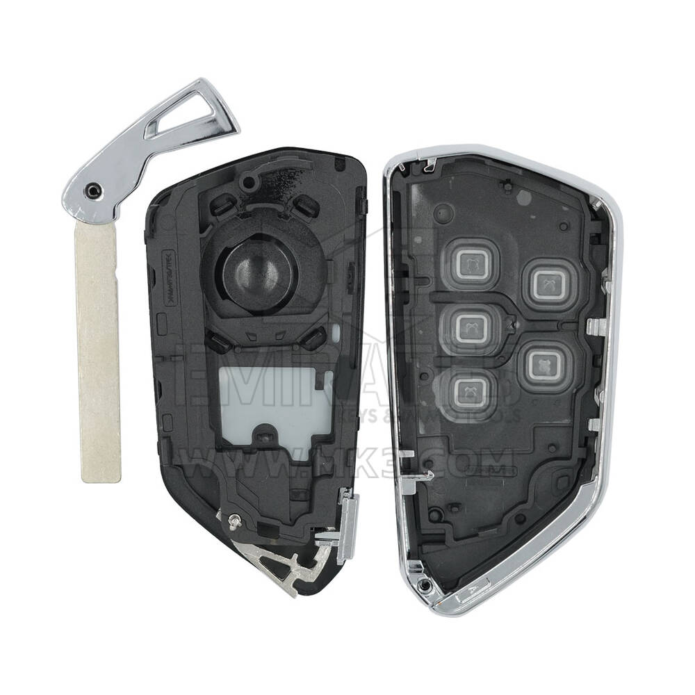 Nuevo mercado de accesorios VW/Volkswagen Smart Remote Key Shell 4+1 botones de alta calidad al mejor precio | Cayos de los Emiratos