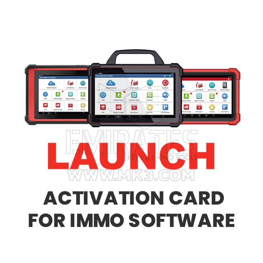 Launch - Activation Card for IMMO software ( Card for Scanners )