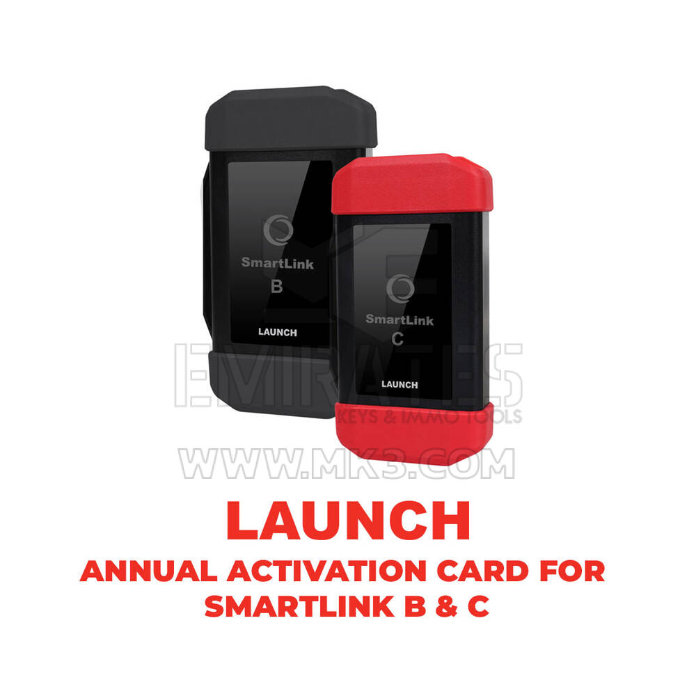 Launch - Annual Activation Card for Smartlink B & C