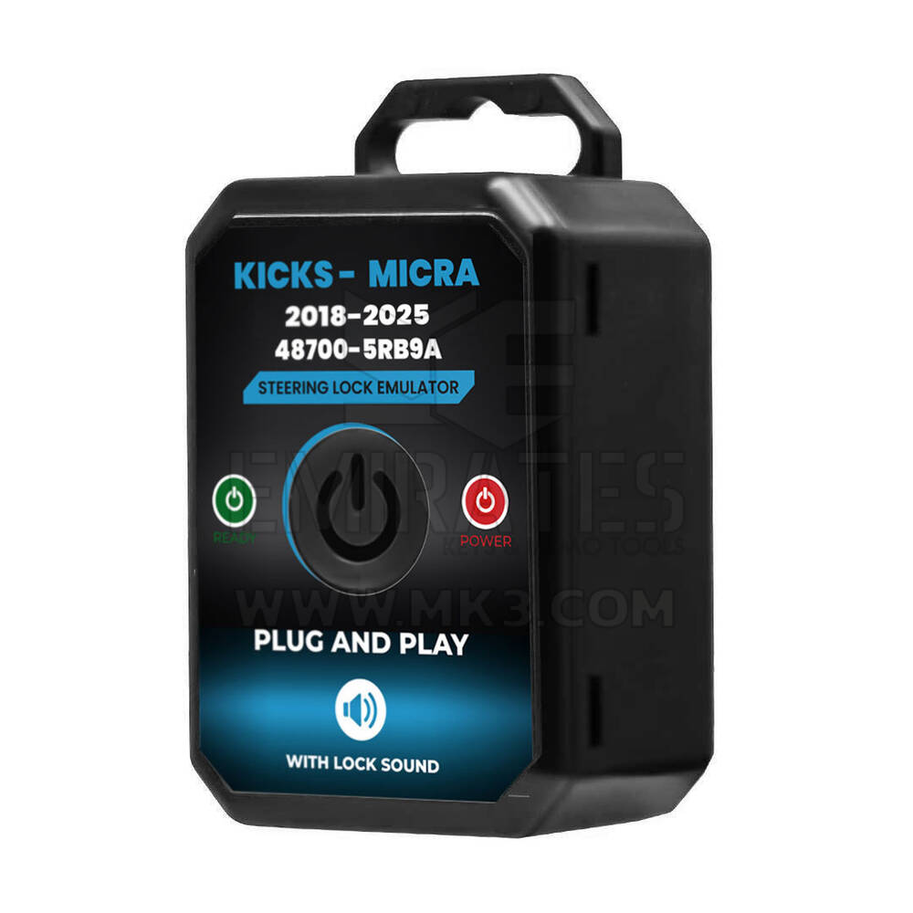 New Nissan Micra Kicks 2018-2025 Steering Lock Emulator Simulator With Lock Sound Plug and Start ( No Programming Required ) | Emirates Keys