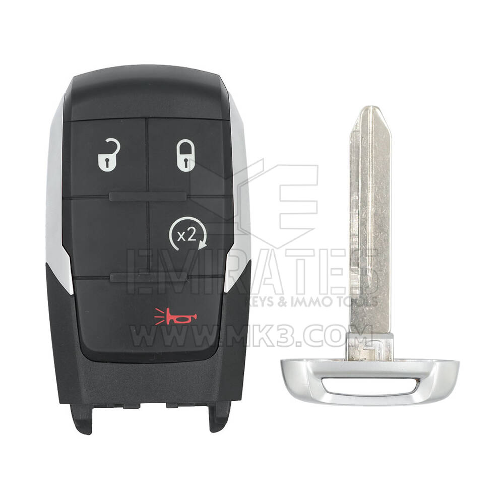 New Aftermarket RAM 2020 Smart Remote Key Shell 3+1 Buttons Auto Start Without Light High Quality Best Price | Emirates Keys