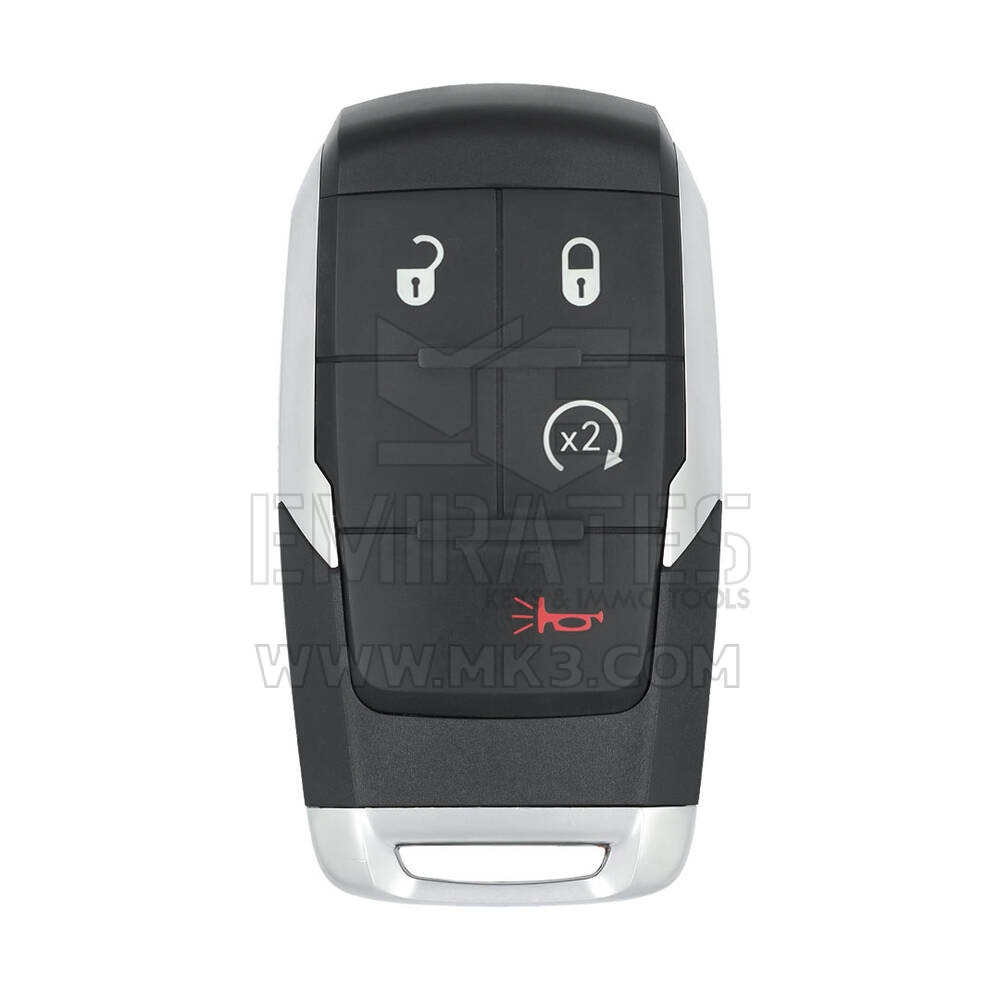 RAM 2020 Smart Remote Key Shell 3+1 Buttons Auto Start Without Light