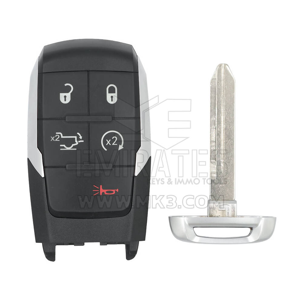 New Aftermarket RAM 2020 Smart Remote Key Shell 4+1 Buttons Auto Start Without Light High Quality Best Price | Emirates Keys