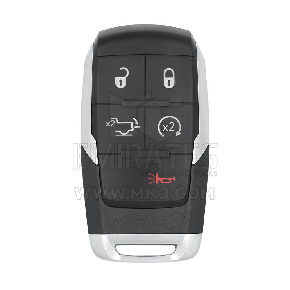 RAM 2020 Smart Remote Key Shell 4+1 Botões Início Automático Sem Luz