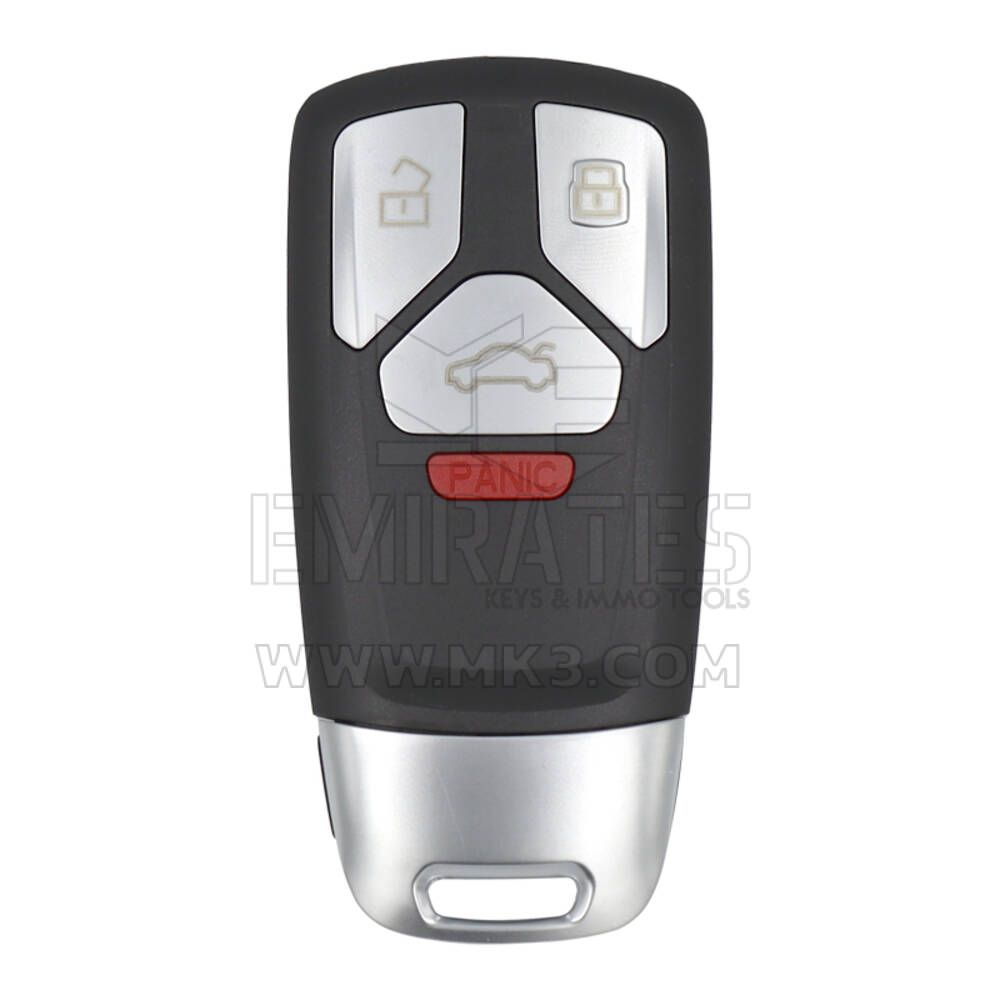 Coque de clé télécommande intelligente Audi 3+1 boutons Berline