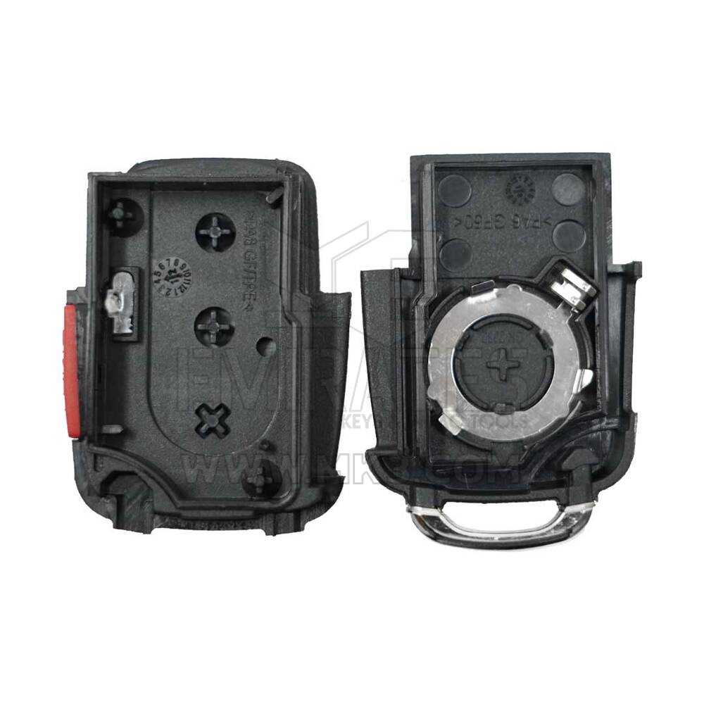 VW Flip Remote Shell 3+1 Button With Battery Holder and without Head |MK3