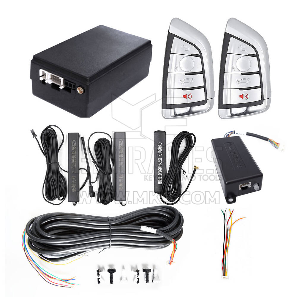 Keyless Entry Kit For BMW cars works with Factory OEM Push Start Button (Add Key) ESW312-BM2