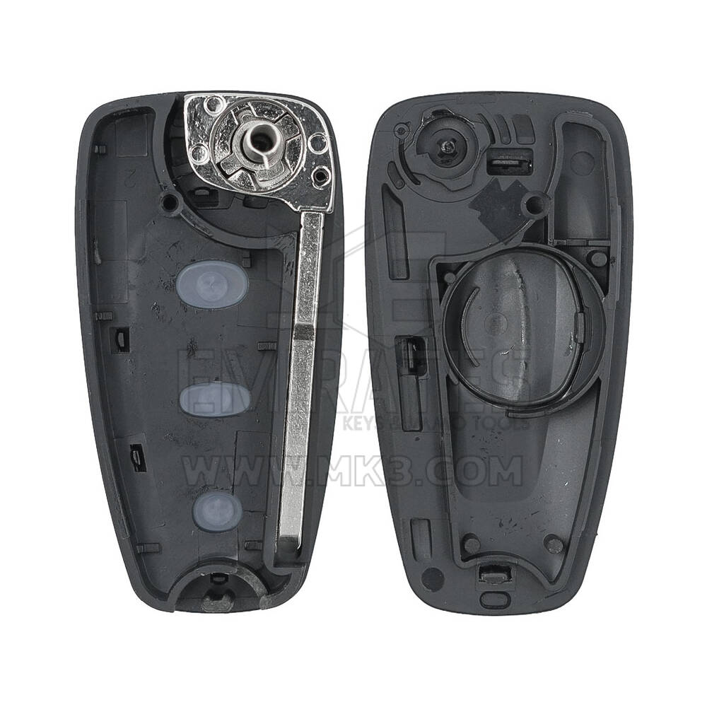 New Aftermarket Ford Transit 2017 Flip Remote Key Shell 3 Buttons High Quality Best Price | Emirates Keys