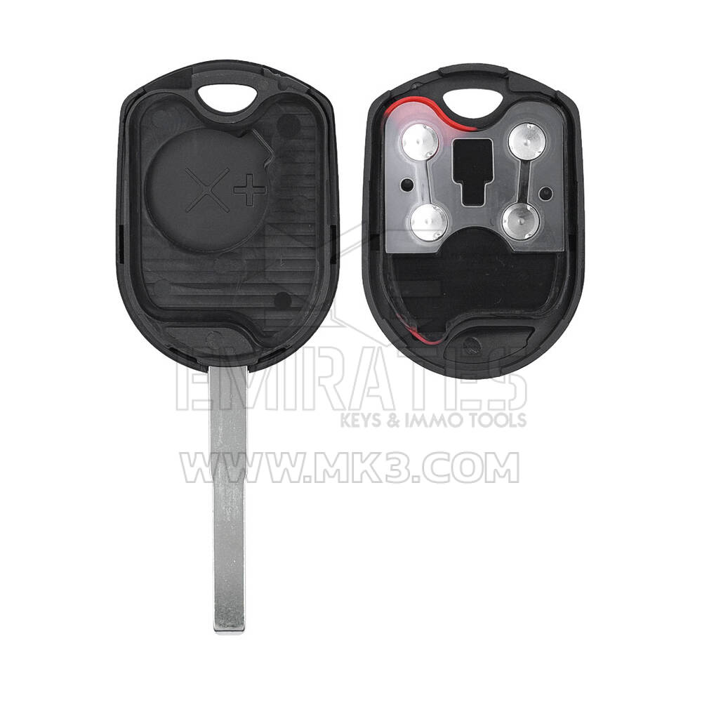 Coque de clé télécommande Ford 2010, 2 + 1 boutons avec lame de clé HU101, haute qualité, meilleur prix, nouveau marché secondaire | Clés des Émirats