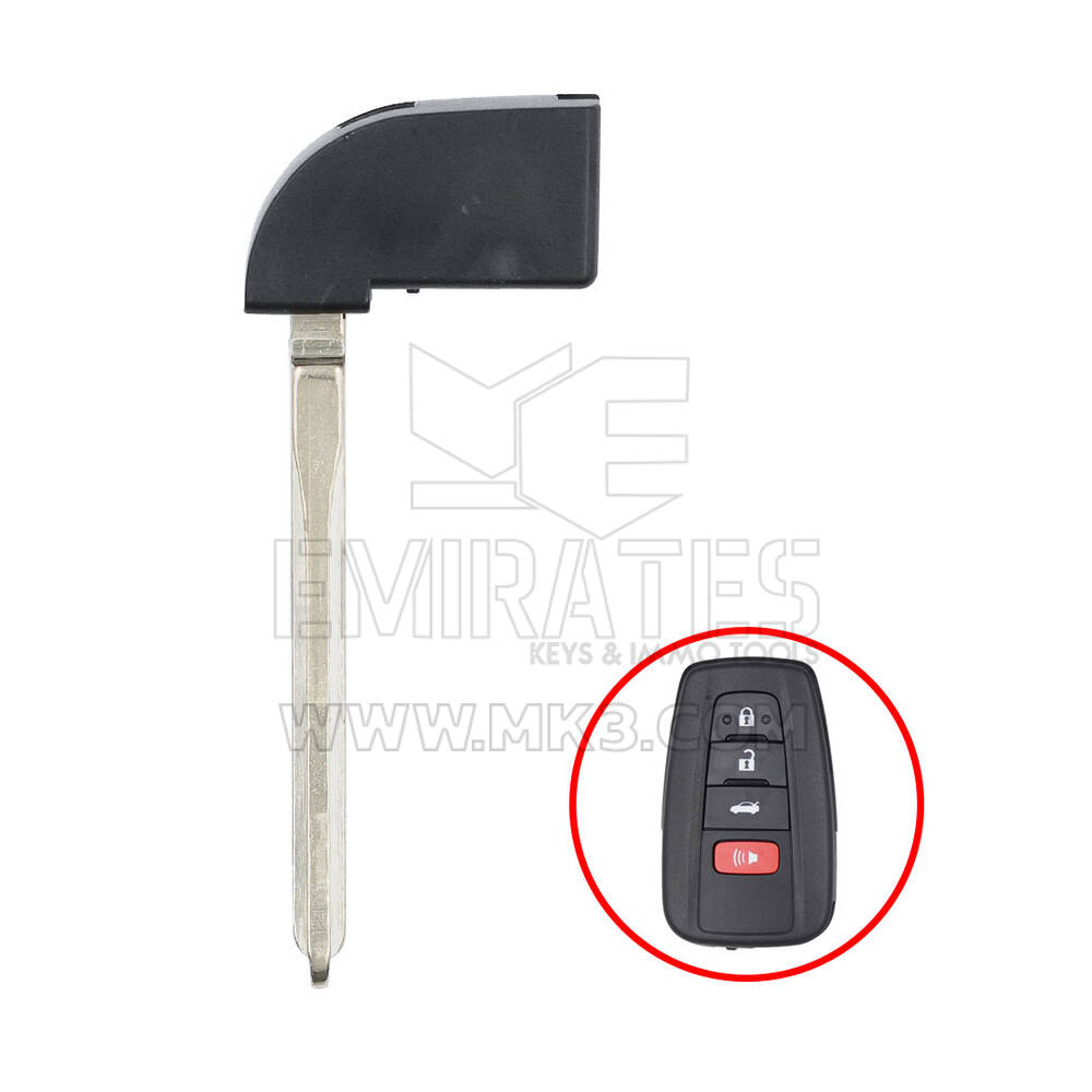 Toyota Camry 2018 Smart Remote Key Blade TOY48