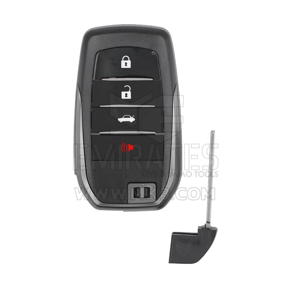 New Aftermarket Toyota 2016-2022 Smart Remote Key Shell 3+1 Buttons Sedan Trunk High Quality Best Price | Emirates Keys