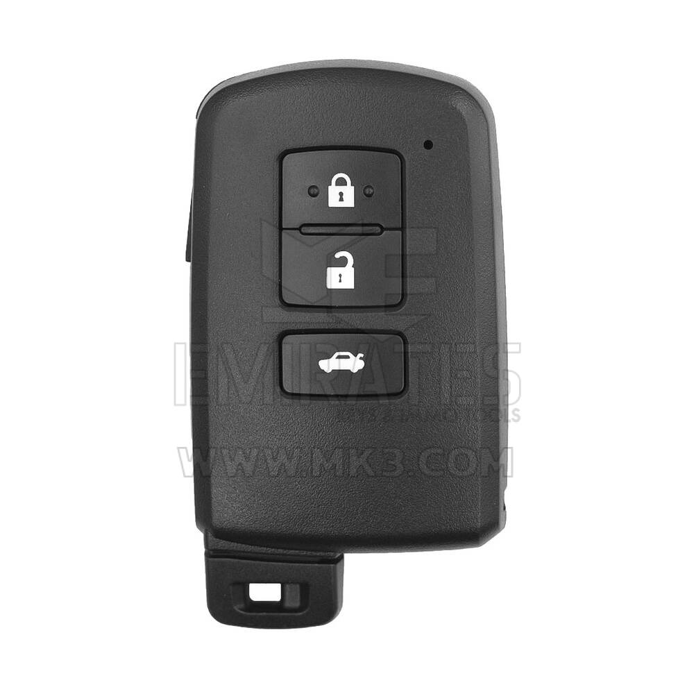 Toyota Camry 2013-2018 Smart Remote Key Shell 3 Buttons Sedan Trunk