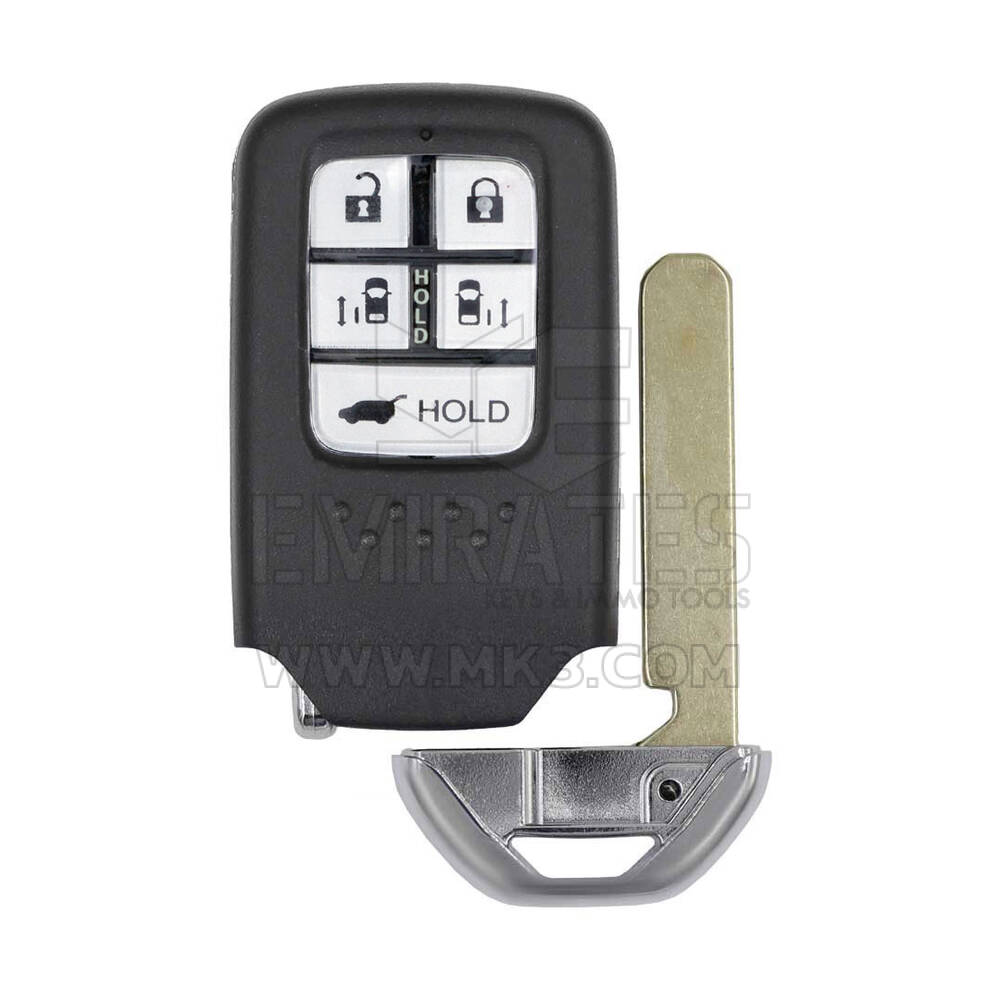 Nuovo aftermarket Honda Smart Remote Key Shell 5 pulsanti SUV Trunk con porta scorrevole Miglior prezzo di alta qualità | Chiavi degli Emirati