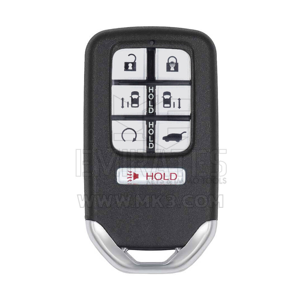 Honda Smart Remote Key Shell 6+1 Buttons SUV Trunk with Slider Door
