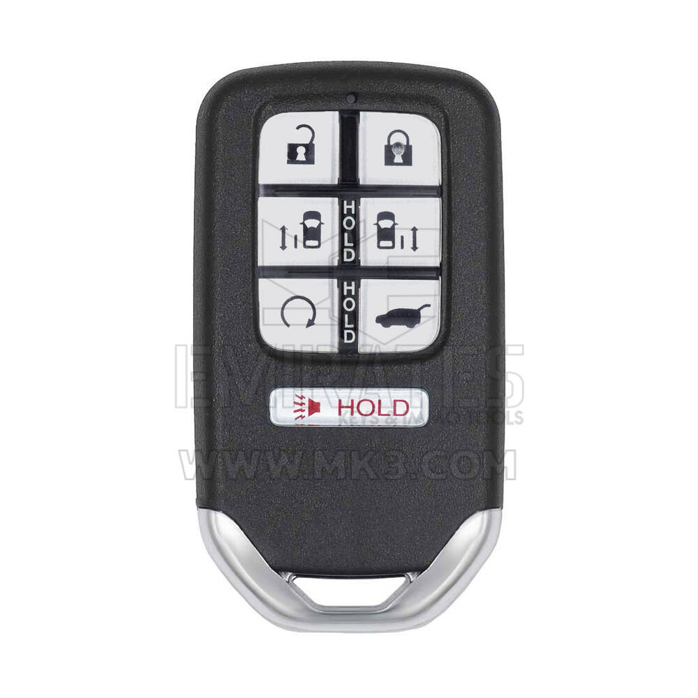 Корпус дистанционного ключа Honda Smart Remote 6+1 кнопки Багажник внедорожника со сдвижной дверью