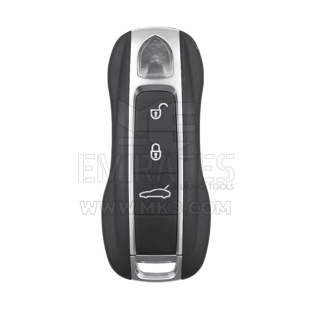 Porsche 2019 Smart Remote Key Shell 3 Botões Porta-malas Sedan