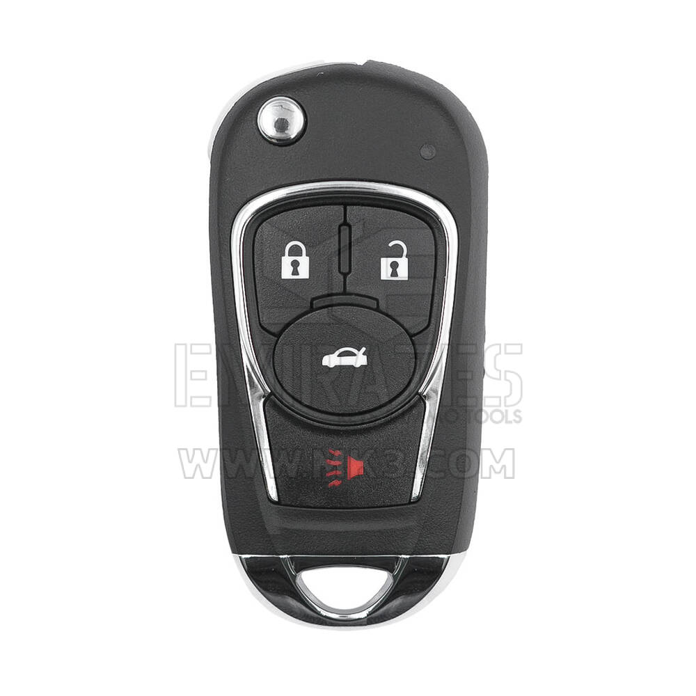 Coque de clé à distance Audi Flip 3 + 1 boutons