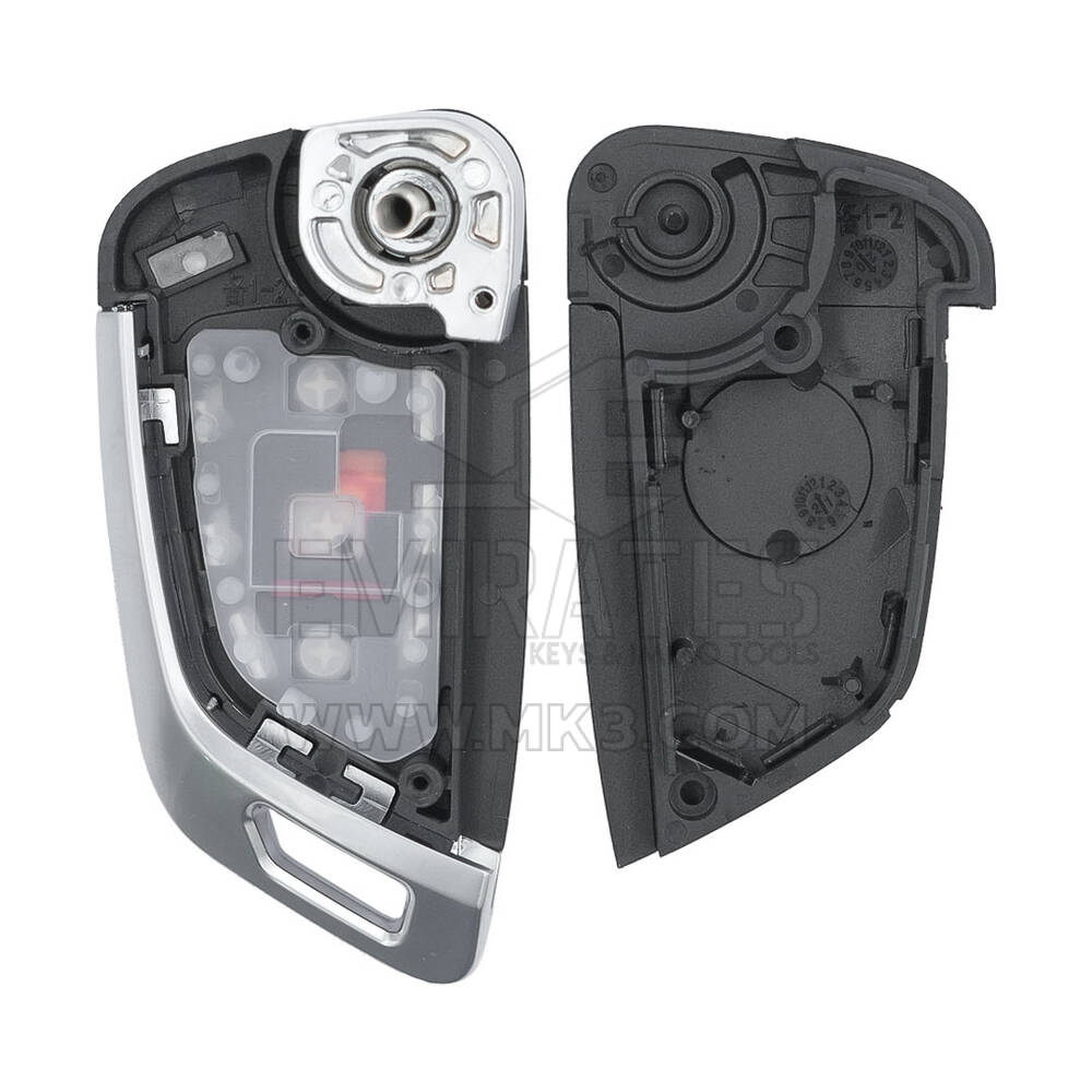 Nuevo mercado de accesorios Keydiy Xhorse BMW tipo Flip carcasa de llave remota 3 botones alta calidad mejor precio | Cayos de los Emiratos