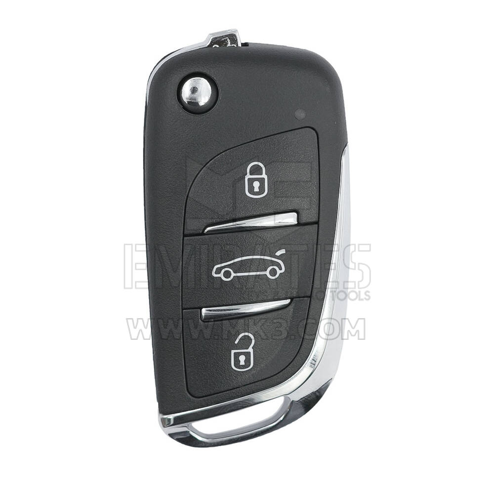 Keydiy Xhorse Citroen Type Flip Remote Key Shell 3 أزرار