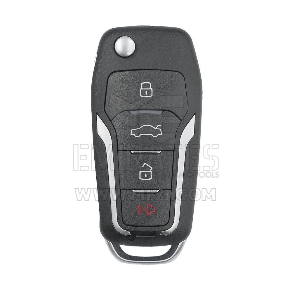 Keydiy Xhorse Ford Tipi Çevirmeli Uzaktan Anahtar Kabuğu 3+1 Buton
