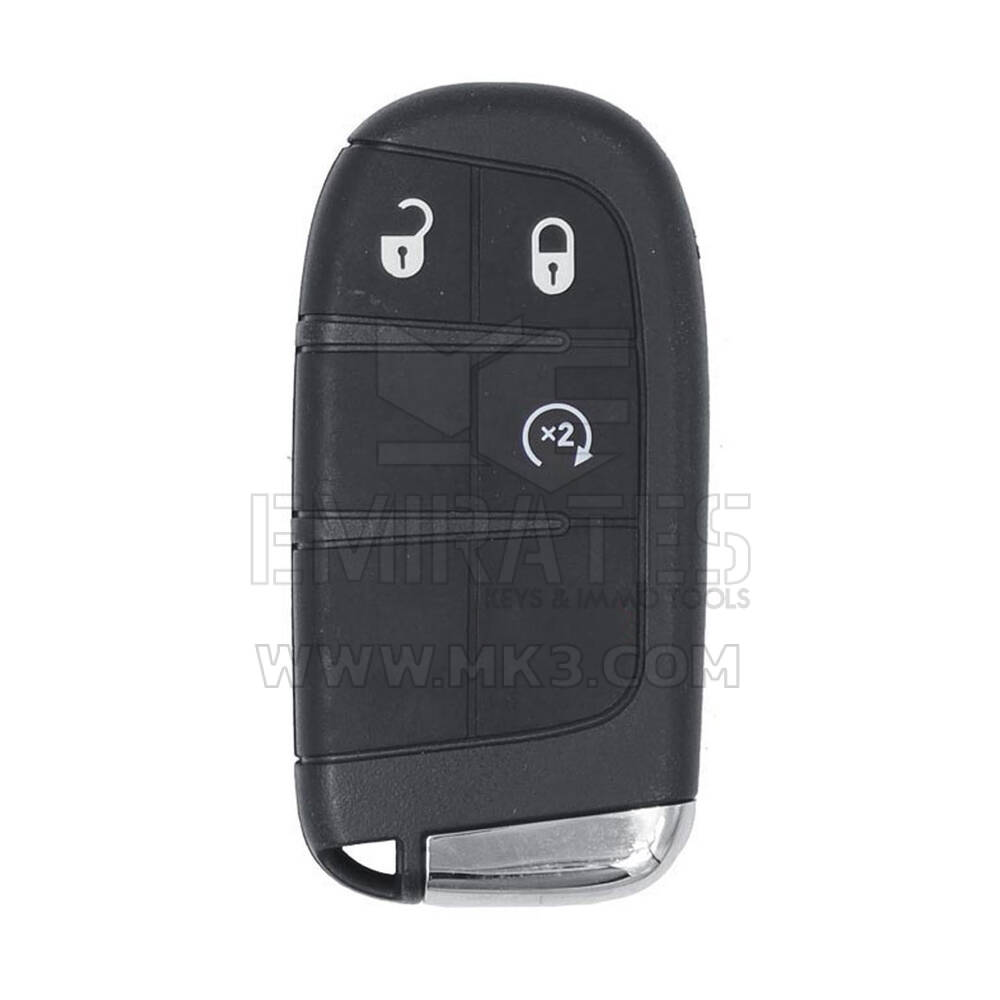 Clé télécommande intelligente 3 boutons 433 MHz pour Jeep Compass 2017-2023 (références : 68250346AA, 68250346AB, 68417825AA, 68417825AB)