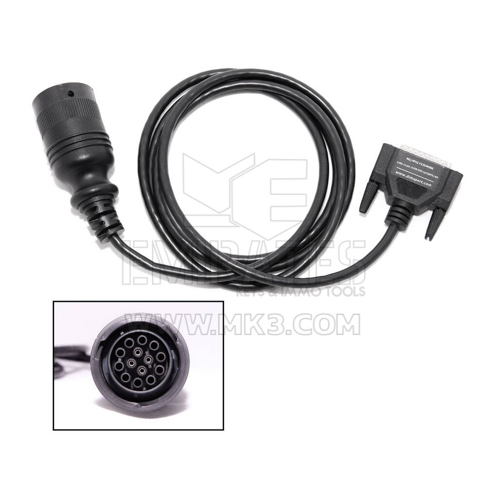 Dimsport New Genius Caterpillar / Perkins J1939 Conector estándar de 14 pines