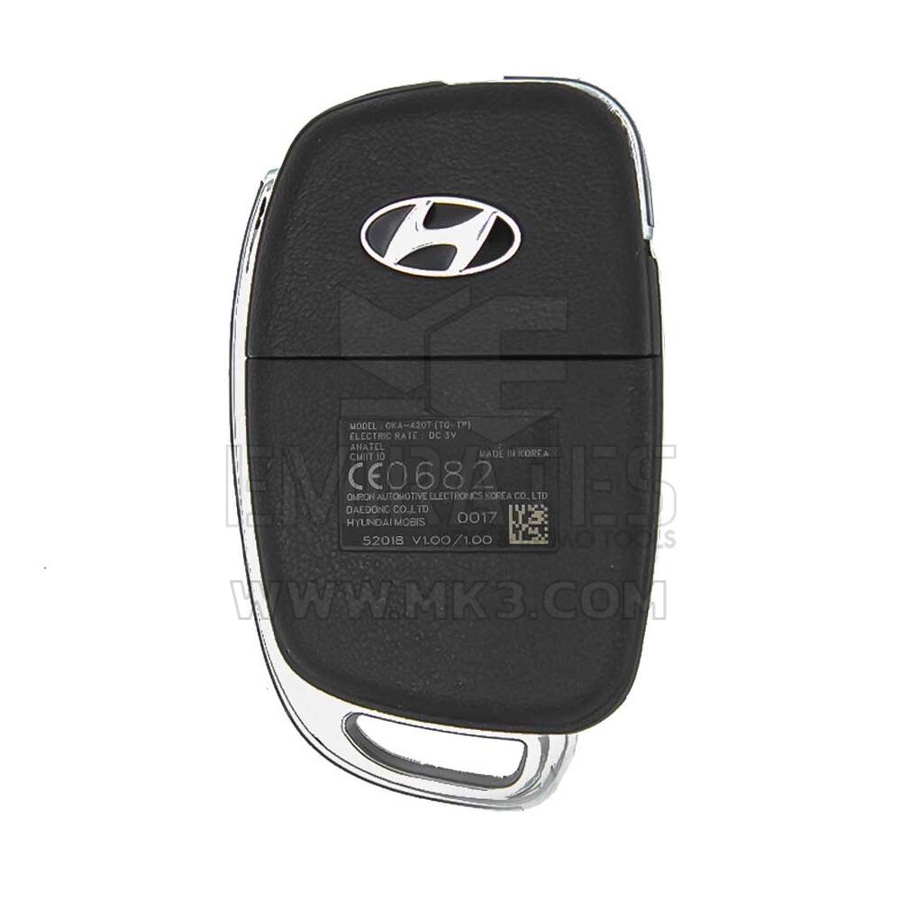 Chiave telecomando flip originale Hyundai H1 95430-4H400 | MK3