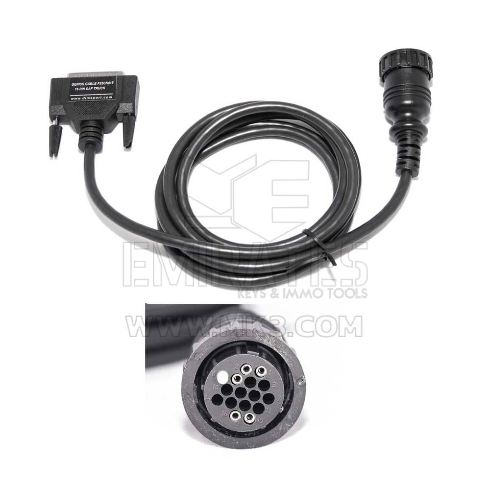 Dimsport Truck Bag - Set Of Wirings And Connectors - MK12048 - f-8