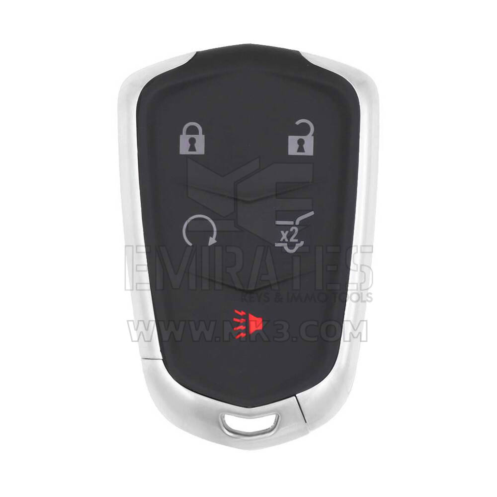 Умный дистанционный ключ Cadillac, 4+1 кнопки, 315 МГц, идентификатор FCC: HYQ2AB