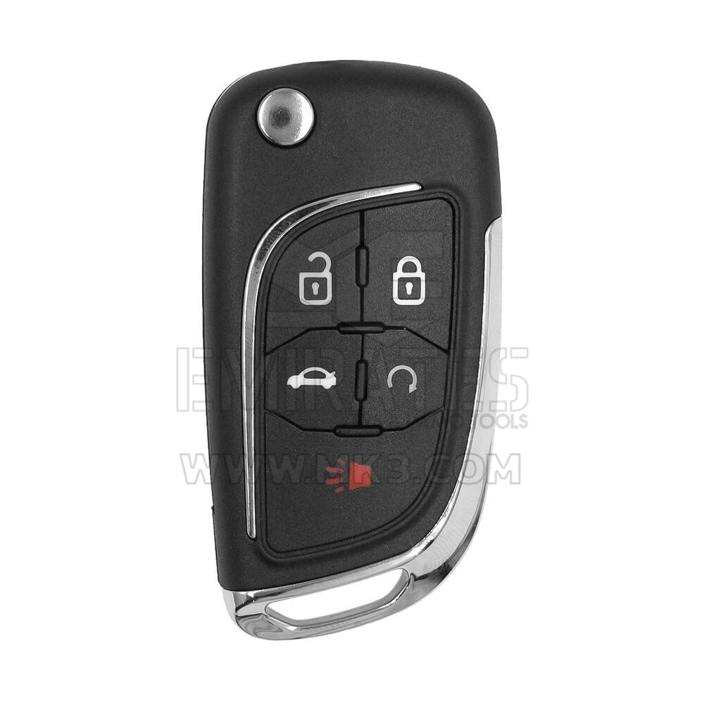 Guscio chiave flip modificato Chevrolet 4+1 pulsanti | MK3
