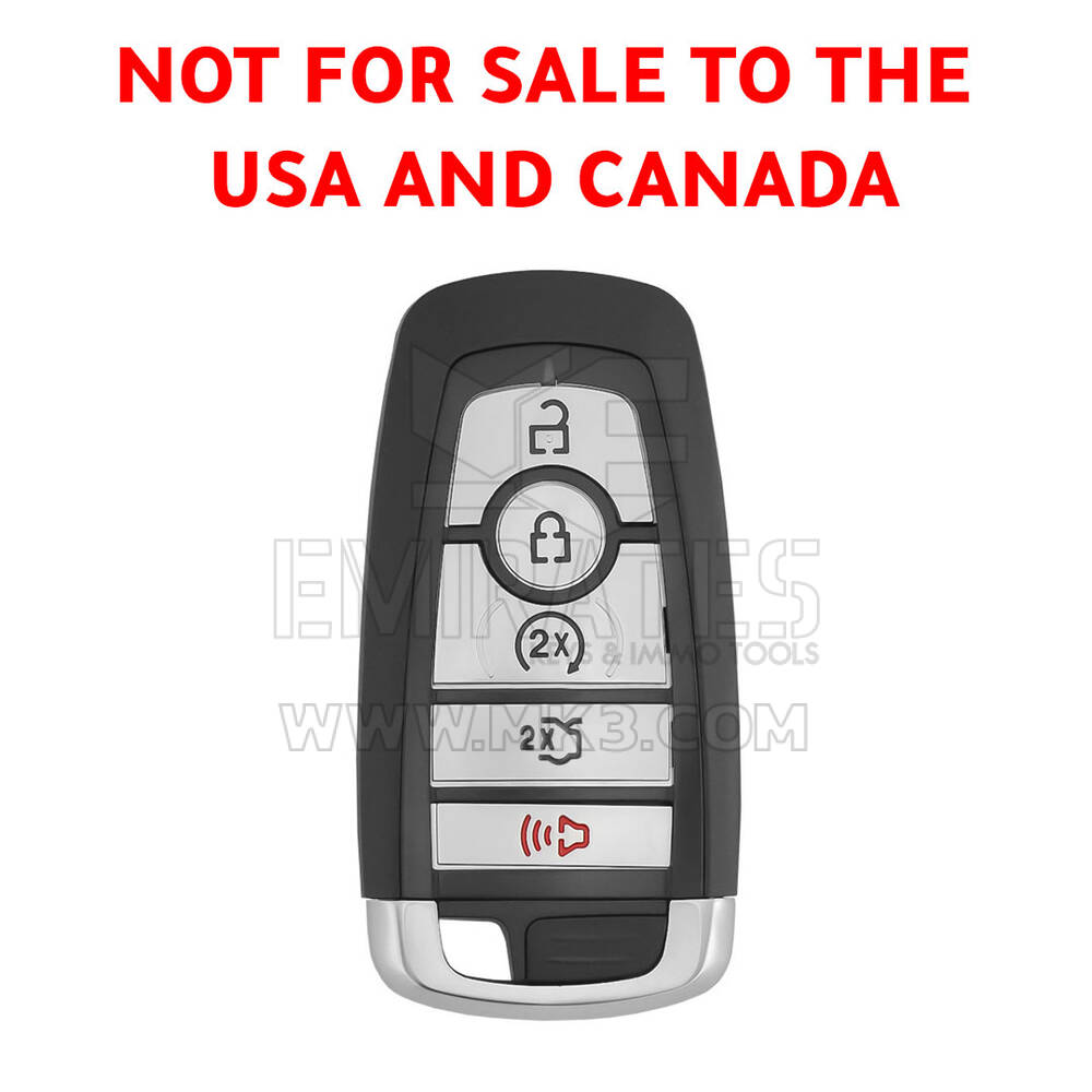 Autel IKEYFD005AL Universal Smart Remote Key 5 Buttons 315/433MHz For Ford