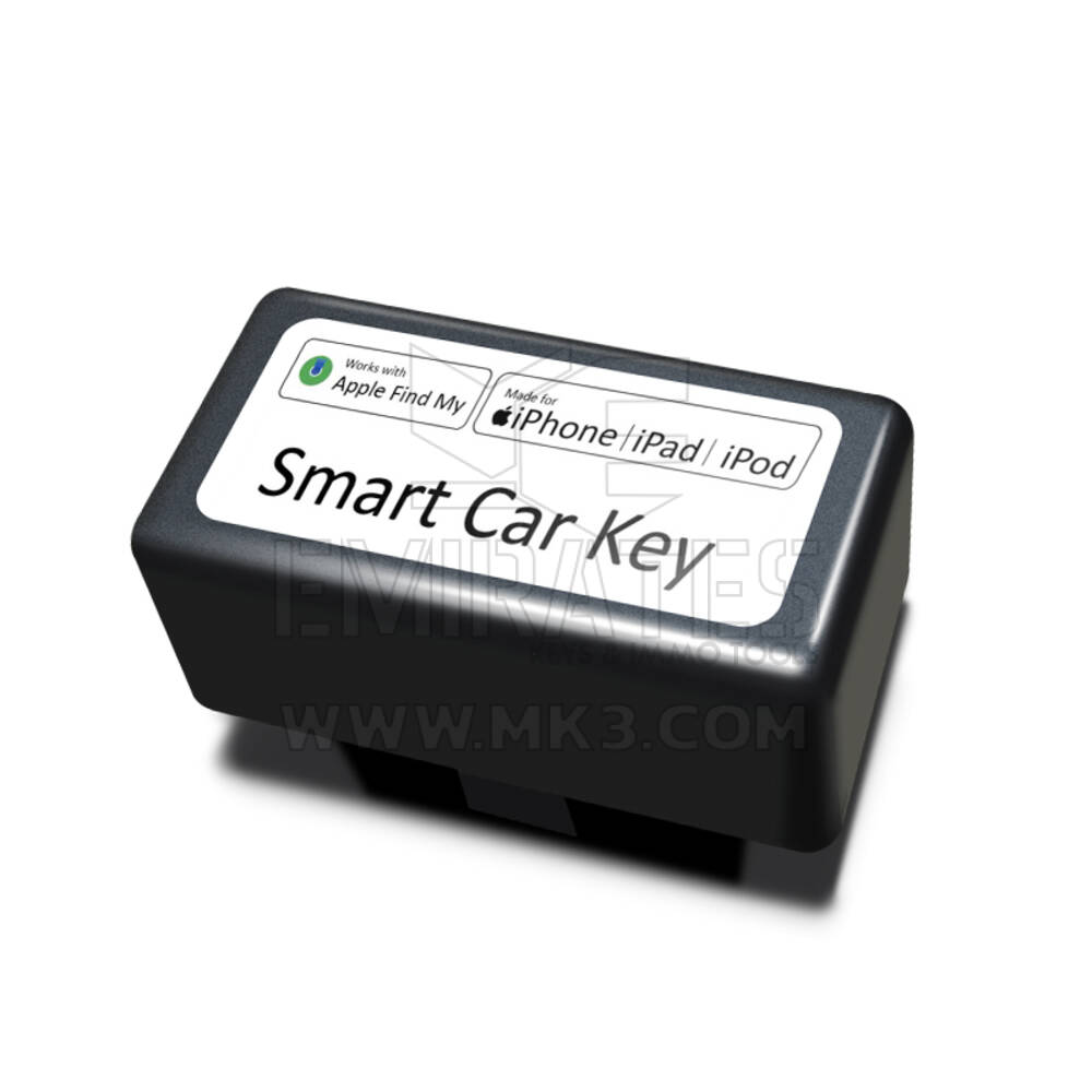 Novo kit de chave inteligente universal LCD de reposição com entrada sem chave e sistema de rastreamento de localização estilo BMW para carro IOS Cor prata Chaves dos Emirados