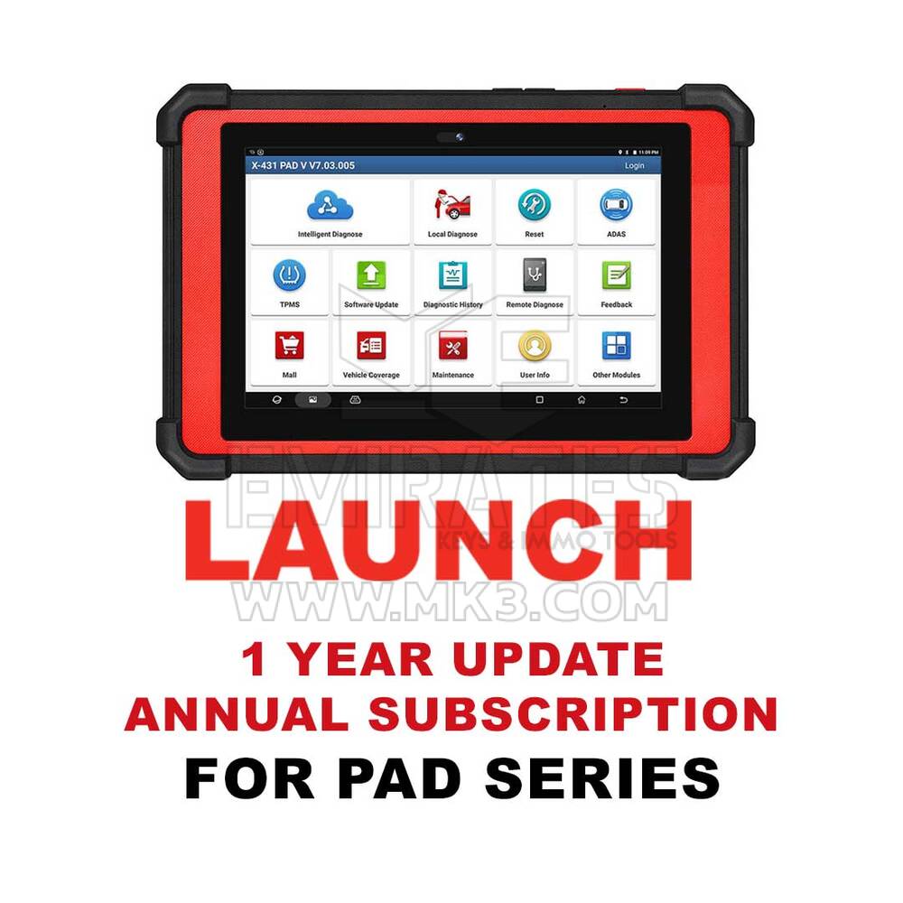 Launch - One Year Subscription For PAD SERIES