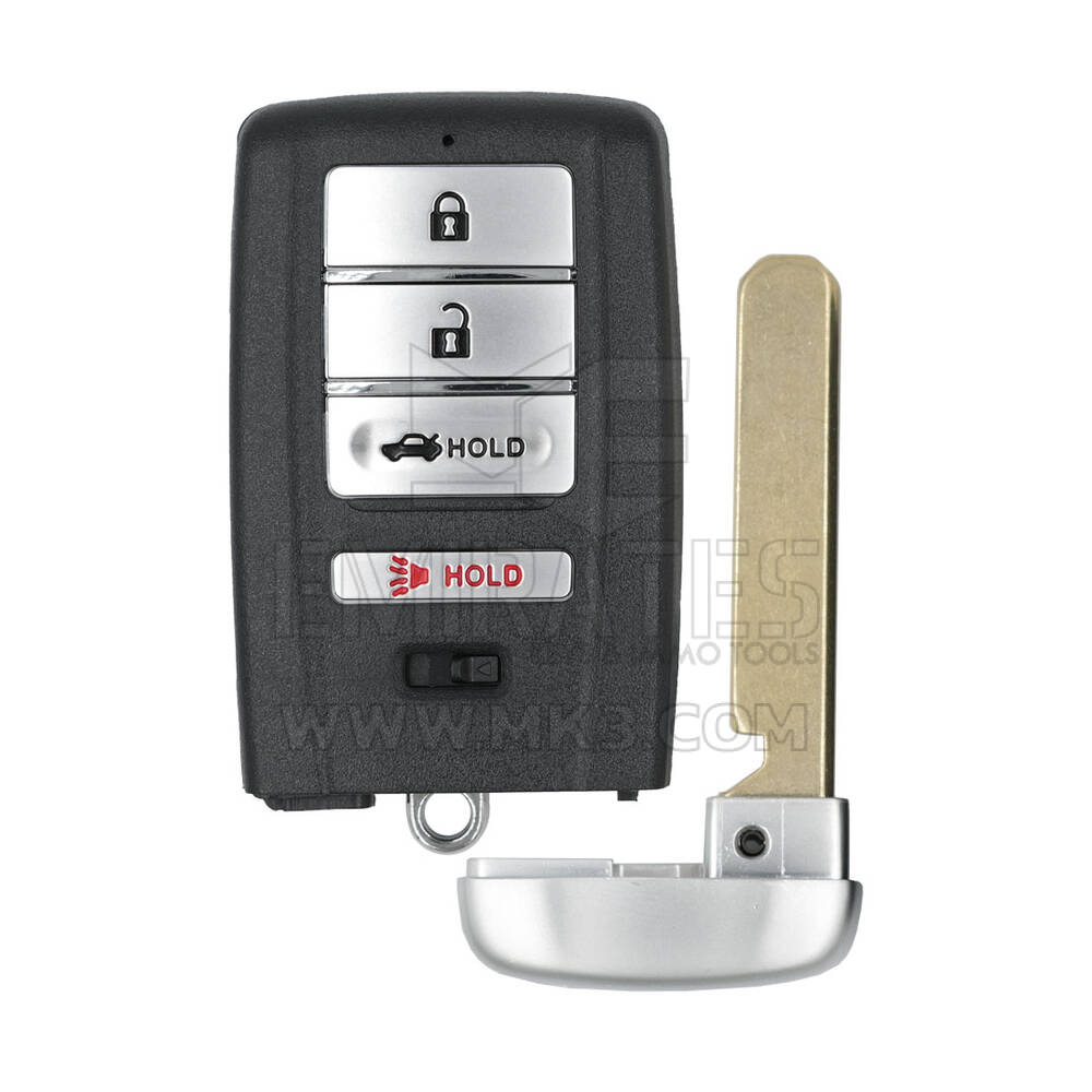 Nueva llave remota inteligente Acura 2015-2020 del mercado de accesorios 3+1 botones 313,8 MHz FCC ID: KR5V1X | Cayos de los Emiratos