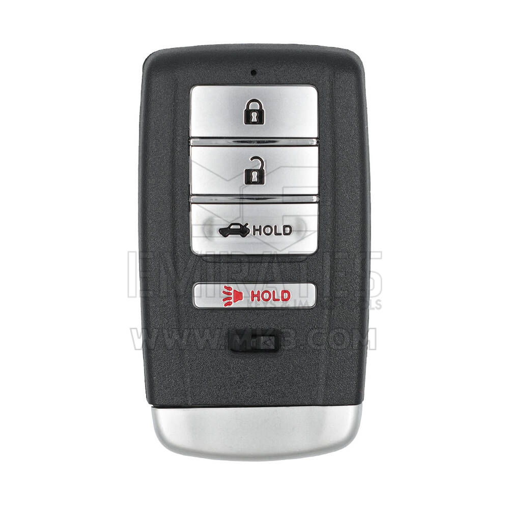 Умный дистанционный ключ Acura TLX 2015-2017, 3+1 кнопки, 313,8 МГц Идентификатор FCC: KR5V1X