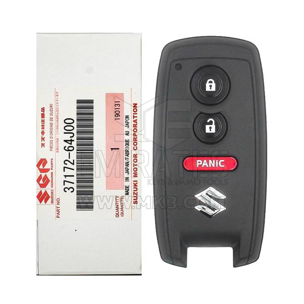 Nueva marca Suzuki Vitara 2007 2011 Genuine Smary Remote Key 3 Botones 315MHz Número de pieza del fabricante: 37172-64J00 | Claves de los Emiratos