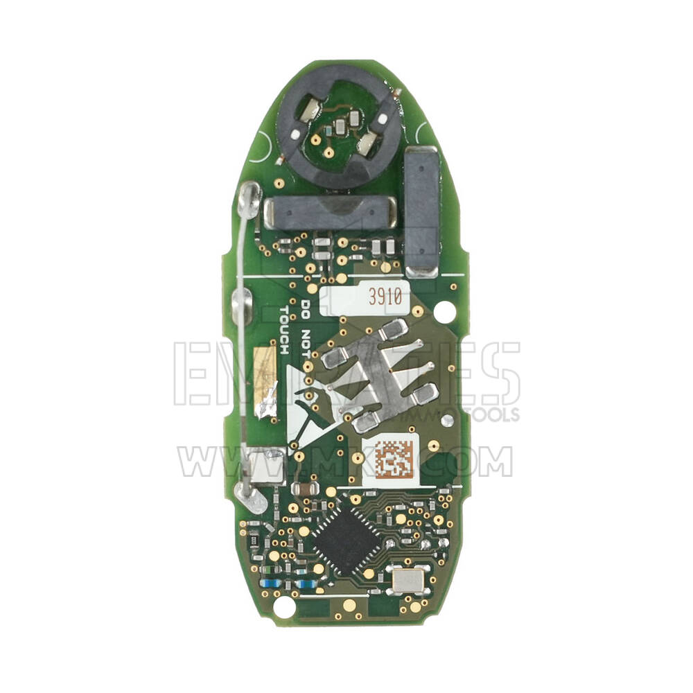 Mitsubishi outlander 2022-2024 chave remota inteligente original pcb 3 + 1 botões 433mhz 8637c254 com revestimento pós-venda - MK20637 - f-2