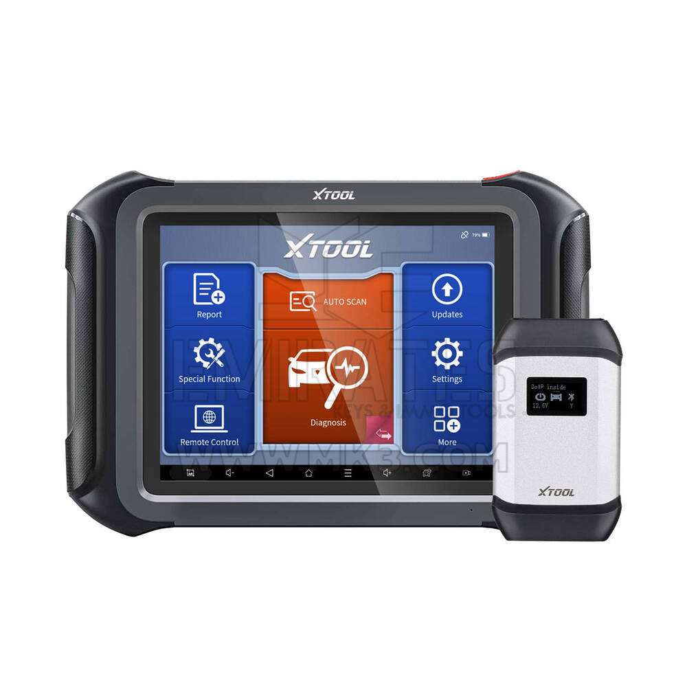 Outil de diagnostic de voiture XTool D9HD 12 V et camion robuste 24 V