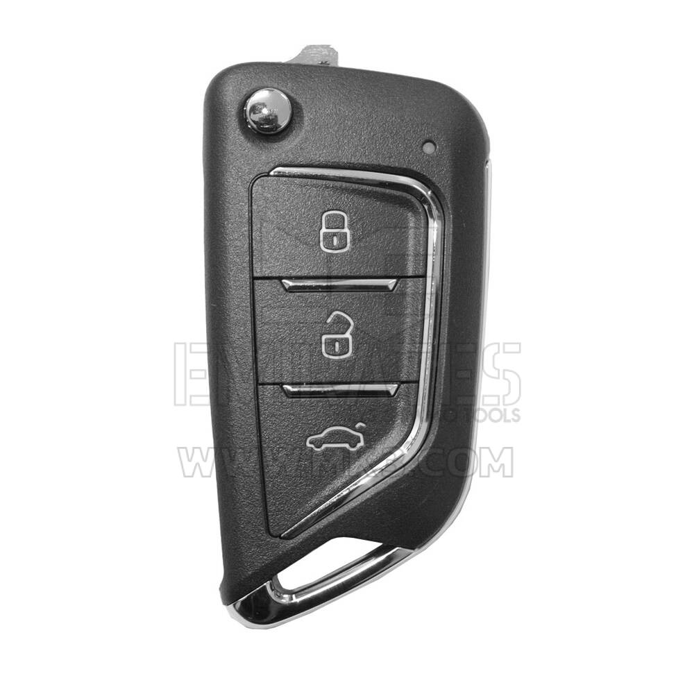 Универсальный раскладной дистанционный ключ лицом к лицу, 3 кнопки, тип Cadillac, 315 МГц