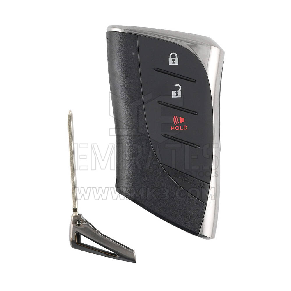 Nuova chiave remota aftermarket Lexus Smart 2+1 pulsanti 312/314 MHz Codice articolo compatibile: 8990H 76010 | Chiavi degli Emirati