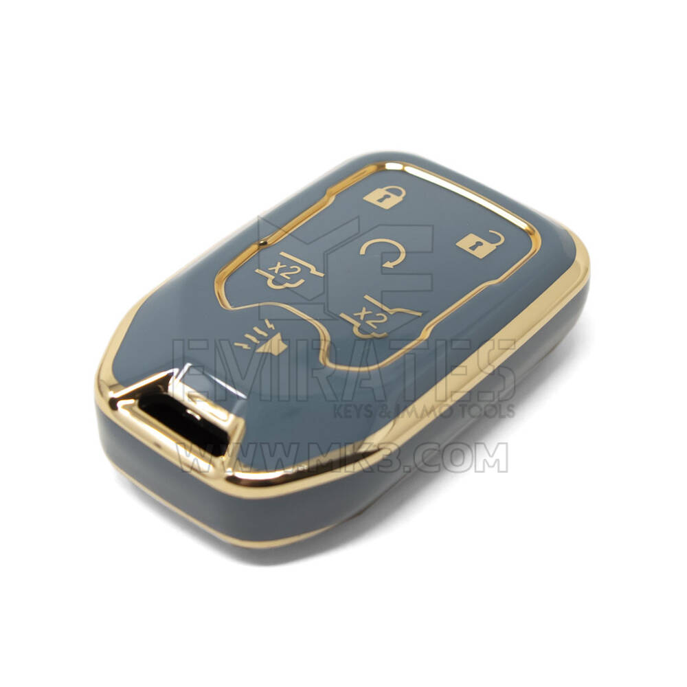 Nuova cover aftermarket Nano di alta qualità per chiave remota GMC 6 pulsanti colore grigio GMC-A11J6 | Chiavi degli Emirati