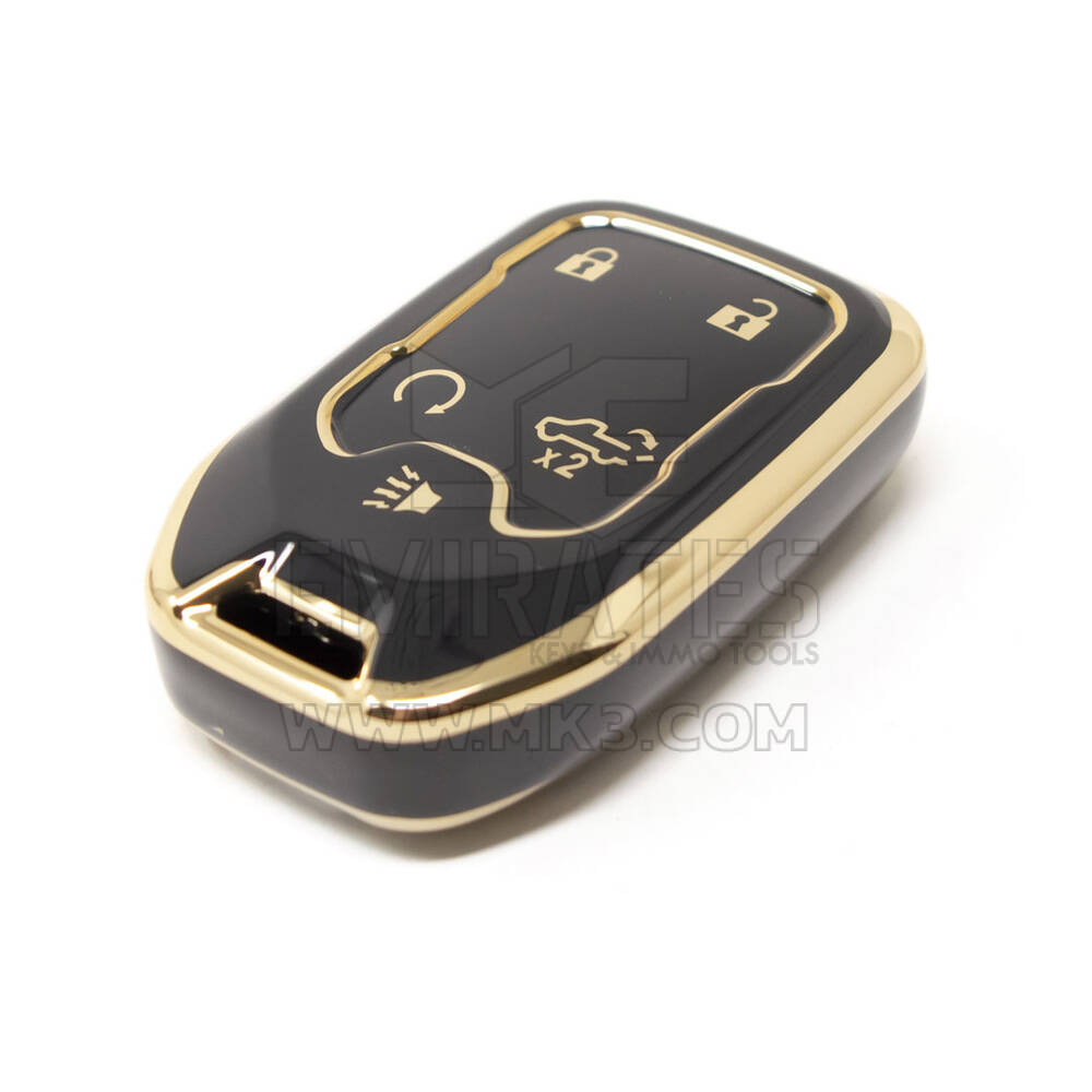 New Aftermarket Nano High Quality Cover For GMC Remote Key 5 Buttons Black Color GMC-A11J5B | Emirates Keys