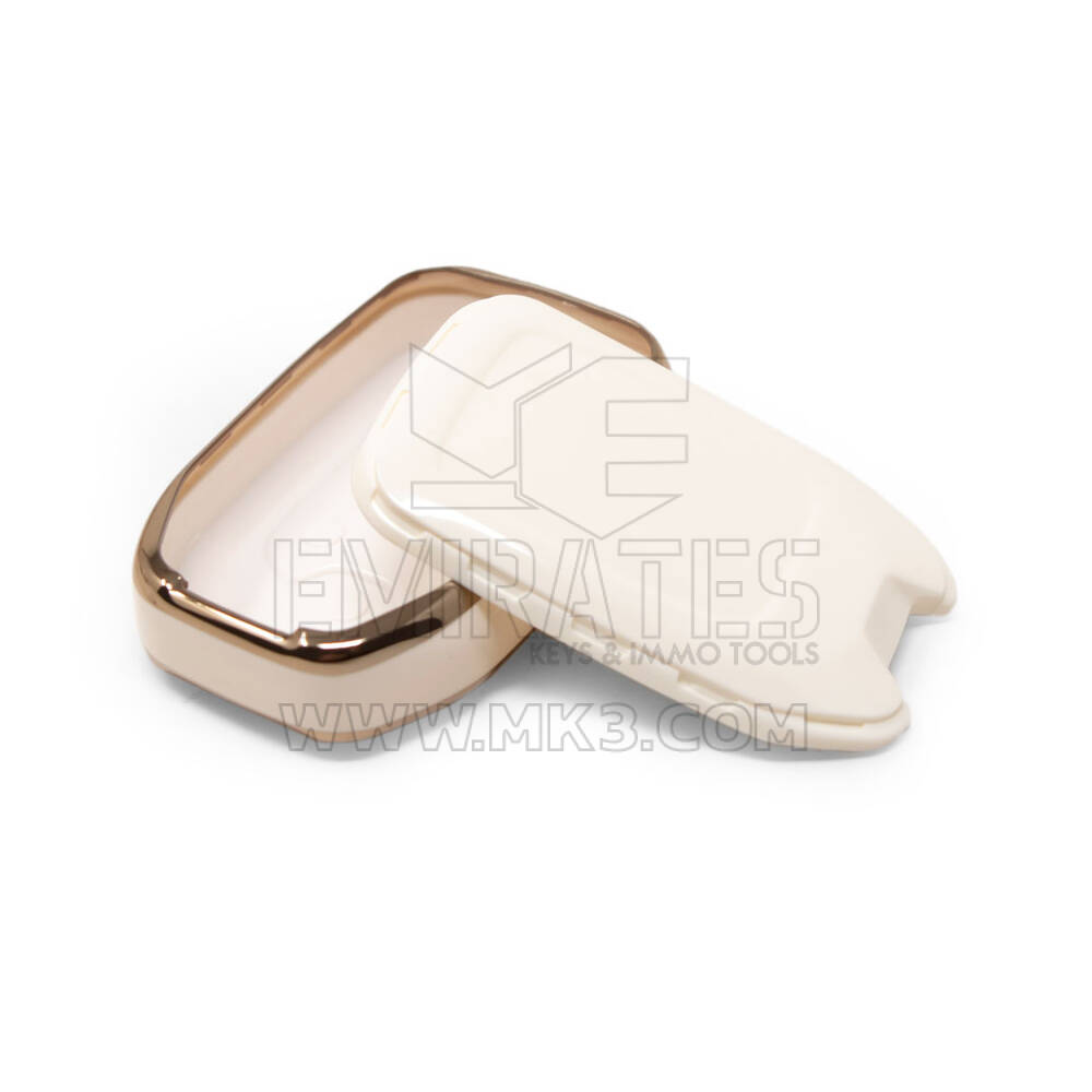 New Aftermarket Nano High Quality Cover For GMC Remote Key 5 Buttons White Color GMC-A11J5B | Emirates Keys