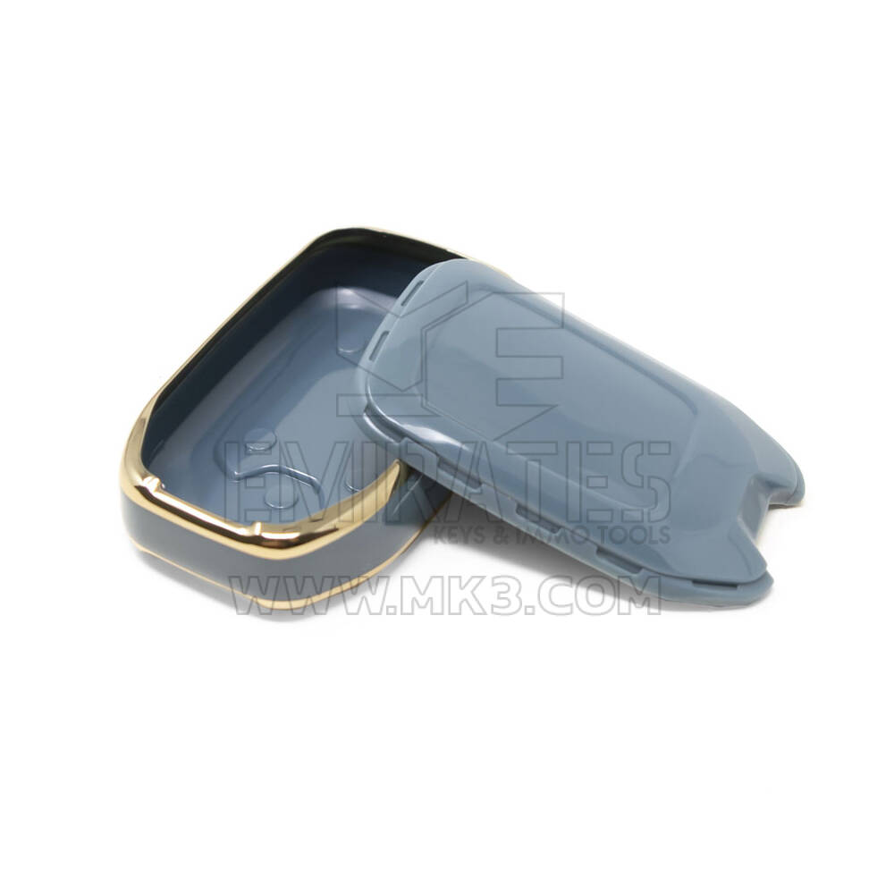 New Aftermarket Nano High Quality Cover For GMC Remote Key 5 Buttons Gray Color GMC-A11J5B | Emirates Keys