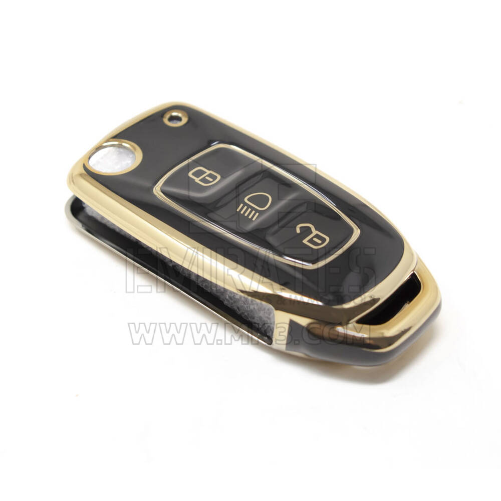 Nouveau couvercle Nano de haute qualité pour clé télécommande TATA, 3 boutons, couleur noire, TATA-B11J | Clés des Émirats