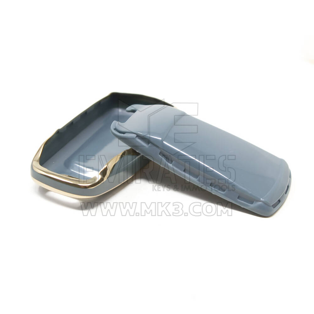 New Aftermarket Nano High Quality Cover For Audi TT A4 A5 Q7 SQ7 Remote Key 3 Button Gray Color Audi-B11J | Emirates Keys